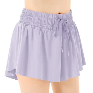 High Quality with Pocket 2 in 1 Athletic Running Shorts for Girls Kids Active Workout Sports Shorts