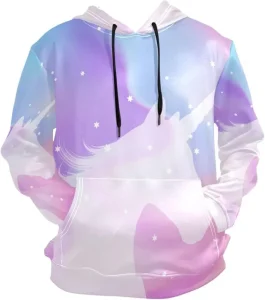 Hoodies Boys Style Lined Design Polyester Cotton Autumn Full Digital Printing Hooded Sweatshirt Men
