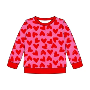Hot selling Boys Rainbow Print Bamboo French Terry Hooded Sweatshirts Sale Casual Children’s Baby Hoodies Sweatshirts