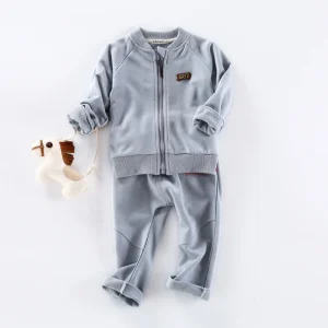 Huzhou Children Sportswear Clothes Boys Fashion Tracksuit for Shopping