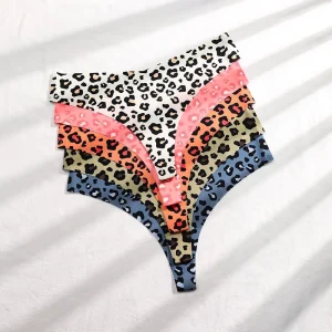 Intimates Sexy Women’s Panty Soft Nylon Underwear Young Girl Letter Belt Thong Panties Sport Bikini Thongs Underwear