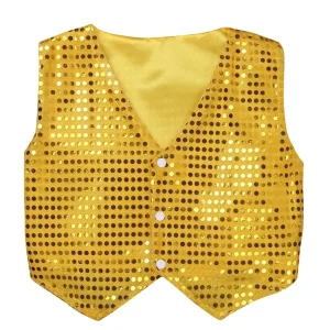 Kid Boy Child Vest Waistcoat for School Uniform Costume for Choir Jazz Dance Stage Performance