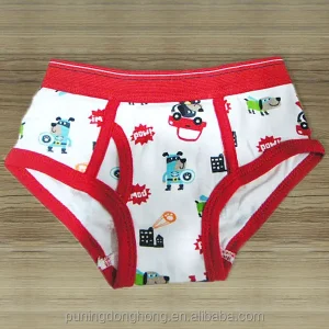 Kid Cartoon Prints Boys Underwear Boxer Briefs