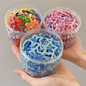 Kids 30 Pcs box Baby Hairs Plastic Gift Set Flower Clips Hair Accessories for Kids Clips