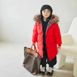 Kids Baby Boys Winter Coats Hooded Puffer Jacket Warm Winter Jacket