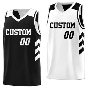 Kids Basketball Jersey Set Men Youth Reversible Custom Team logo Name Number Athletic Sport Shirt and Shorts Boys Kids Clothing
