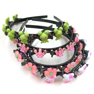 Kids Cartoon Hair Clips and Headbands for Children