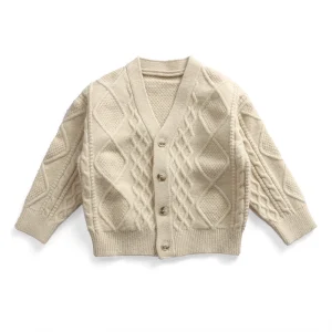 Kids Clothes Unisex Boy Girl Knit Clothes Top Baby Vests & Waistcoats Children Sweater Coat Solid Cardigan Sweater