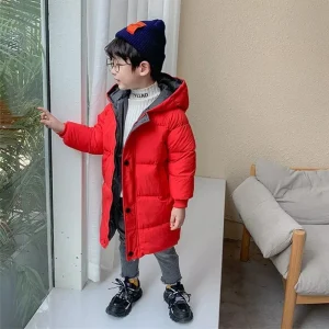 Kids Clothes Winter Children’s Warm Jacket Boys and Girls Down Jacket Baby Winter Coat