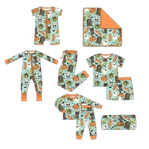 Kids Clothing Christmas Pajamas Kids Sleepwear Bamboo Mystery Box Boys Girls Pants Set