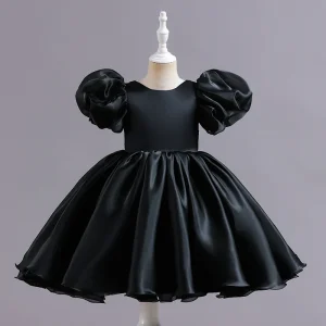 Kids Clothing Girls Dresses in Summer Lawn Kids Flower Girl Dress Gown for Children Wearing