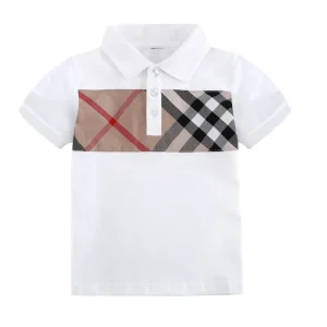 Kids Clothing Summer Short Sleeve Children School Uniform 100%Cotton Boys Polo T-Shirt 3T-8