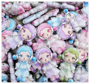 Kids Gift Colorful Cartoon Double Printing Resin Acrylic Loose Beads for Diy Hair Rope Phone Lanyard Jewelry Pen Bag Accessories