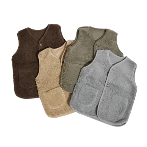 Kids Girl Vest Children Clothing Winter Warm Inside and Out Wear Design Toddler Girls Boys Vests Waistcoats
