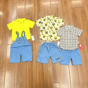 Kids Girls Baby Children Clothing Sets Clothes denim