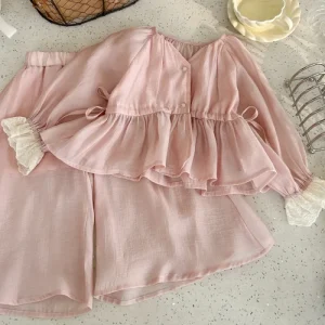 Kids Girls Clothes Outfits High Quality Two Piece Set Spring