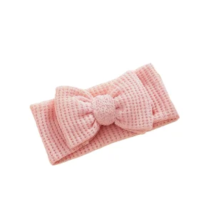Kids Hair Accessories Ins Style Mesh Double Layer Bow Infant Headband Baby Headwrap for Outdoor Photo Shooting