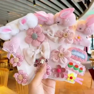 Kids Hair Accessories Set Designer Hair Clip Kids Hair Accessories High Quality