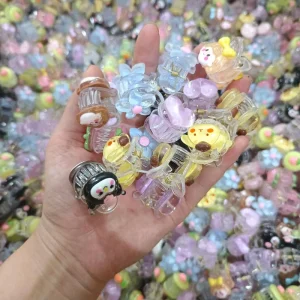 Kids Hairpins Mini Small Size Resin Claw Clips with Mixed Styles Random Designs Children’s Hair Accessories