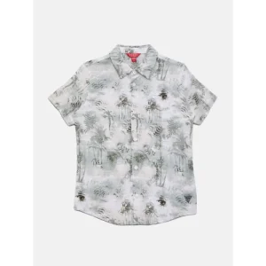 Kids Hawaiian Style Casual Beach Shirt Soft Breathable Eco Friendly Custom Size Unisex Summer Blouse