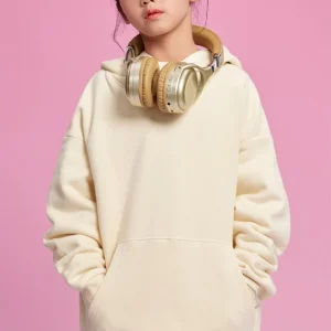 Kids Hoodie Blank Pullover Sweatshirt Fleeced Children Boys Girls Hoodies