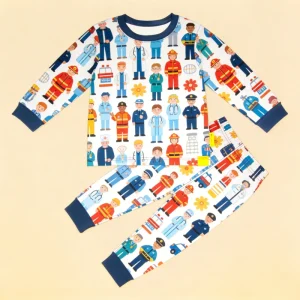 Kids ODM Plush Sleepwear Bamboo 2 Piece Baby Pajama Night Collection Manufacturer Direct Premium Fast Delivery