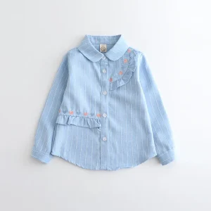 Kid’s Ruffle Elegant Design Blouse for Young Girls