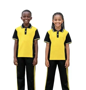 Kids School Polo Shirts Custom Primary Student Clothing Boys and Girls PE Uniform School Uniform Polo Shirt Manufacturer