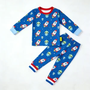Kids Sleepwear Bamboo 2 Piece Baby Night Collection Pajama ODM Manufacturer Direct Fast Shipping Boutique