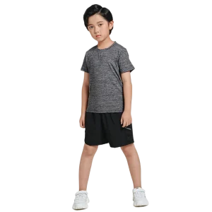 Kids Summer Sport Clothing Tshirt Snd Shorts Gym Boys Short Set Children Sweatsuit Sets