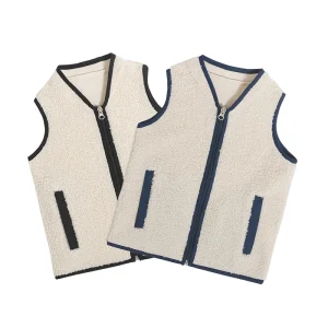 Kids Vest Children Clothing Winter Warm Baby Clothes Out Wear Zipper Toddler Girls Boys Vests Waistcoat