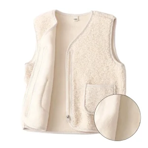 Kids Vest Children’s Clothing Winter Warm Inside and Out Wear Design Toddler Girls Boys Vests Waistcoats