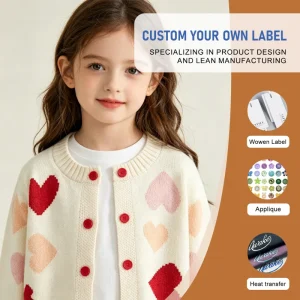 Knitwear Boys Knitted Cardigan Twists Sweaters Coat Toddler Kids Cotton Clothes Outwear Girls Jacket