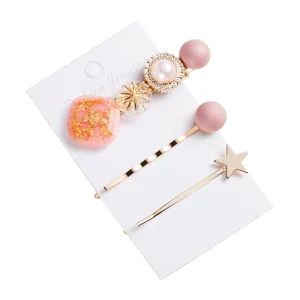 Korean Clear Cellulose Acetate Hair Clip Women Hair Accessories for Kids