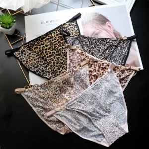 Ladies Print Comfortable Cotton Panties Young Girl Women Underwear Lace Cute Briefs