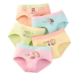Lightweight Comfortable Kids Panties Girls Underwear Kids Underwear Panties for Children