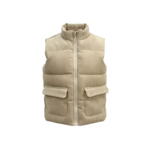 Little Boys Essential Girls Vest Extra Warm Clean Look Daily Outfit Lifestyle Essential Factory Direct Polyester Lining