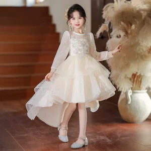 Little Girl Performance Dress New High End Dress for Girls