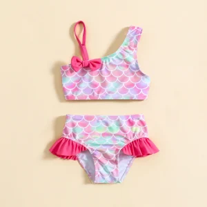 Little Girls Swimsuit DOT Child Extreme Teens Sexy Girl Bikini Swimwear UK