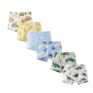 Low MOQ 2 4 6 8 10 &12 Kids Boys and Girls Clothes Wears Underwear Boxers Panties