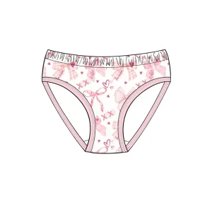 Low Moq Private Custom Bamboo Toddler Girls Bamboo Briefs Comfortable Panties Sustainable Underwear Pants