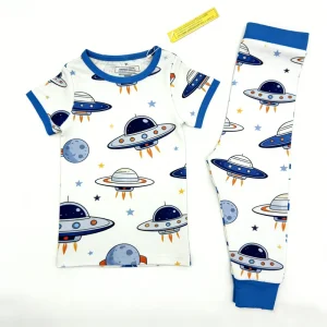 Luxury Kids Pajama Collection Bamboo 2 Piece Baby Sleep Set Manufacturer Direct Fast Shipping Custom