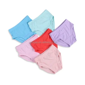 Manufacturer Custom High Quality Kids Cute Underwear Boys and Girls Brief Pantie Kids Comfortable Underwear