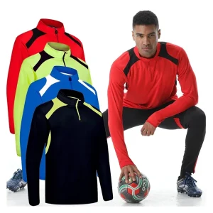 Men Soccer Clothes Boys Long Sleeve Football Soccer Jersey Comfortable Football Jersey Soccer Uniform Jackets