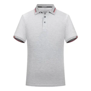Men’s Polo Shirts Custom logo Boys T shirts Embroidered Polo Shirt Soft Uniform Cotton Pique Golf Casual Polo T shirt