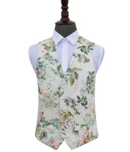 Men’s Slim Fit Casual Plaid Waistcoat Breathable Polyester Outer Wear Button Decoration Long Sleeveless Suit Vests for Spring