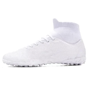 Men’s Soccer Boots High Top Adult Training Shoes Teen Boys Football Boots