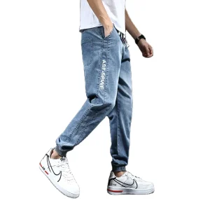 Men’s Straight Leg Jeans Tapered Boys Jeans Trousers Mens Designer Jeans