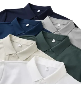 Men’s T-shirts Polo Cotton Embroidery Printed Custom Polo Shirts Boys T Shirts