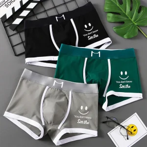 Men’s Underpants Men’s Underwear Boxers Boxers Young Personality Trend Breathable Comfortable Boys’ Shorts